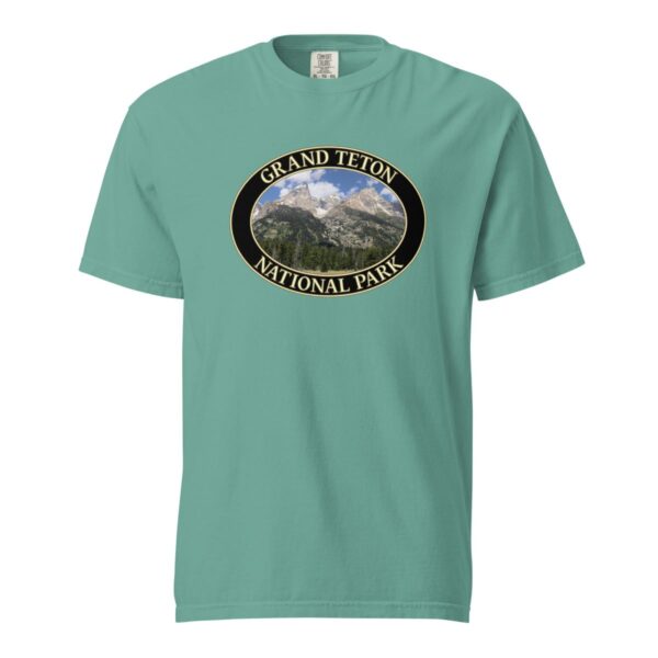 Grand Teton Mountains T-Shirt – Grand Teton National Park Scenic Tee (Front Print, Black Graphic) - Image 5