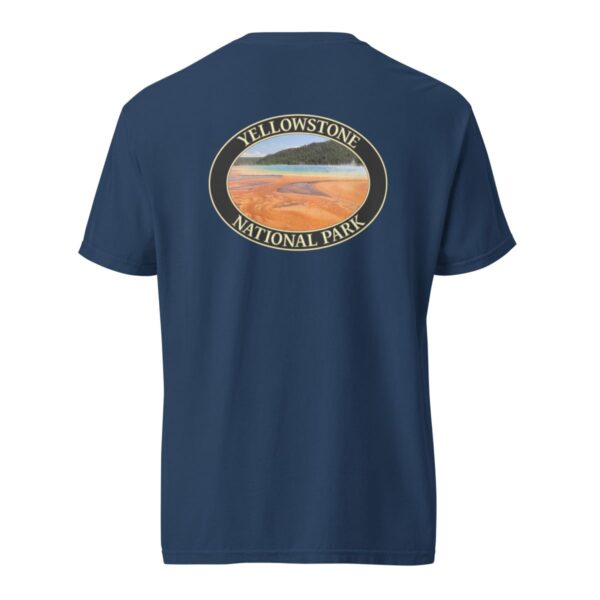 Grand Prismatic Spring T-Shirt – Yellowstone National Park Scenic Tee (Back Print, Black Graphic) - Image 7