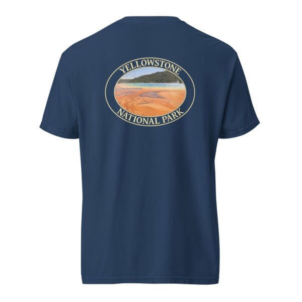 Grand Prismatic Spring T-Shirt – Yellowstone National Park Scenic Tee (Back Print, Transparent Graphic) - Image 7