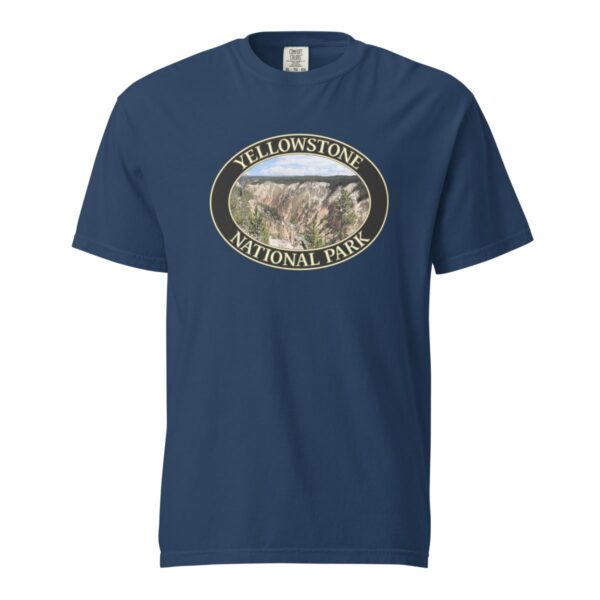 Grand Canyon of the Yellowstone T-Shirt – Yellowstone National Park Scenic Tee (Front Print, Black Graphic) - Image 6