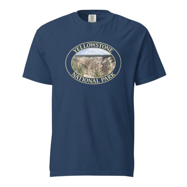 Grand Canyon of the Yellowstone T-Shirt – Yellowstone National Park Scenic Tee (Front Print, Transparent Graphic) - Image 6