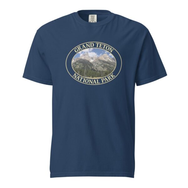 Grand Teton Mountains T-Shirt – Grand Teton National Park Scenic Tee (Front Print, Transparent Graphic) - Image 6