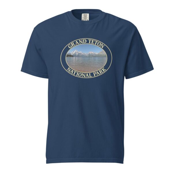 Jackson Lake T-Shirt – Grand Teton National Park Scenic Tee (Front Print, Transparent Graphic) - Image 6