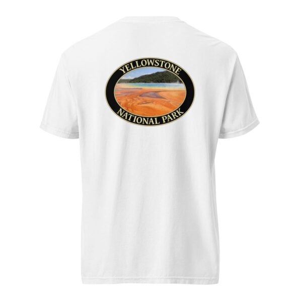 Grand Prismatic Spring T-Shirt – Yellowstone National Park Scenic Tee (Back Print, Black Graphic) - Image 8