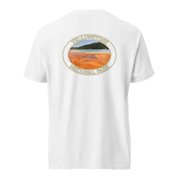 Grand Prismatic Spring T-Shirt – Yellowstone National Park Scenic Tee (Back Print, Transparent Graphic) - Image 8