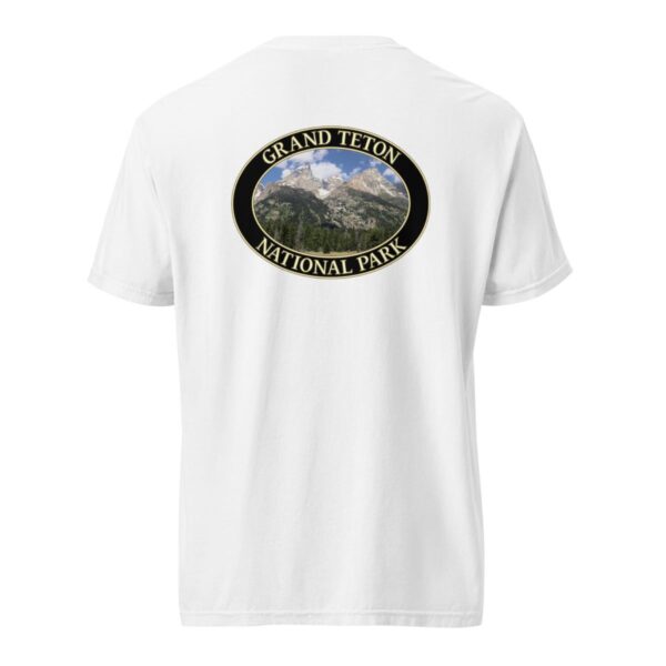 Grand Teton Mountains T-Shirt – Grand Teton National Park Scenic Tee (Back Print, Black Graphic) - Image 8