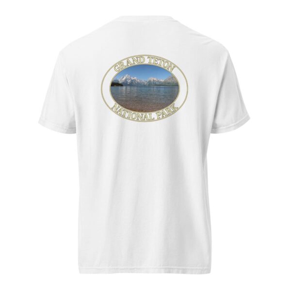 Jackson Lake T-Shirt – Grand Teton National Park Scenic Tee (Back Print, Transparent Graphic) - Image 8