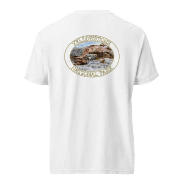 Mammoth Hot Springs T-Shirt – Yellowstone National Park Scenic Tee (Back Print, Transparent Graphic) - Image 8