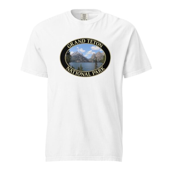 Jenny Lake T-Shirt – Grand Teton National Park Scenic Tee (Front Print, Black Graphic) - Image 7