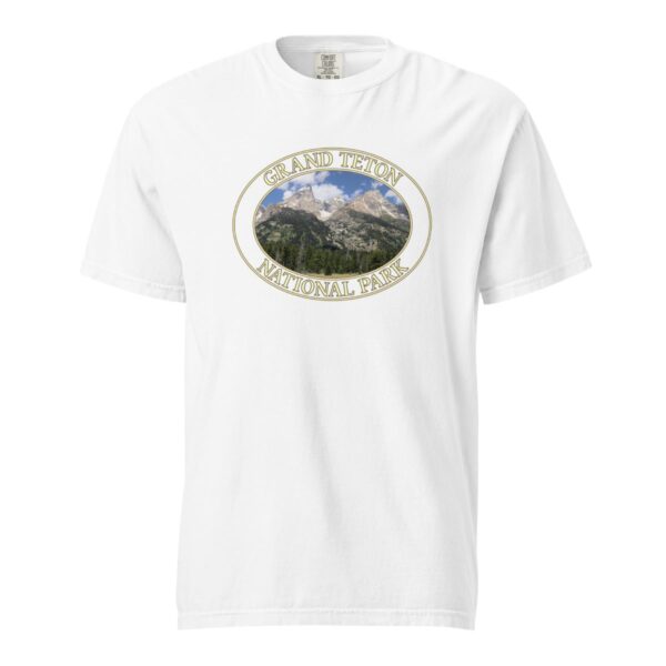 Grand Teton Mountains T-Shirt – Grand Teton National Park Scenic Tee (Front Print, Transparent Graphic) - Image 7