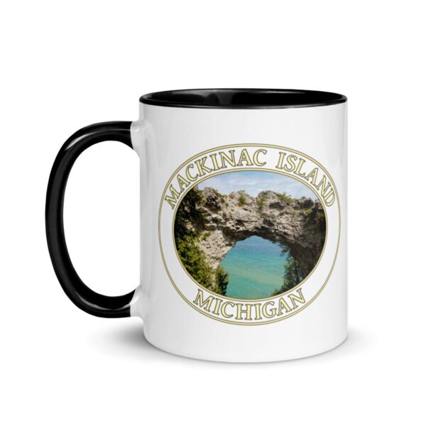 Arch Rock Mackinac Island Michigan Coffee Mug – 11oz & 15oz – Scenic Great Lakes Gift - Image 17