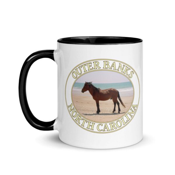 Outer Banks Wild Horse Coffee Mug – 11oz & 15oz – North Carolina Beach Gift - Image 17