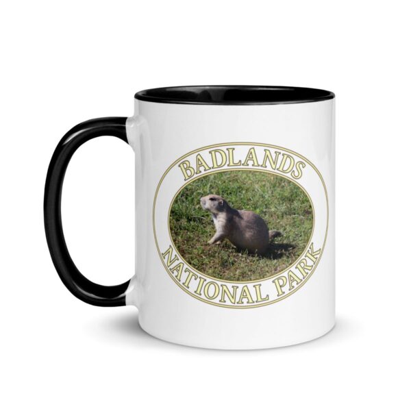 Prairie Dog at Badlands National Park Coffee Mug – 11oz & 15oz – Wildlife Scenic Gift - Image 17