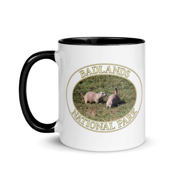 Prairie Dog Couple at Badlands National Park Coffee Mug – 11oz & 15oz – Wildlife Scenic Gift - Image 17