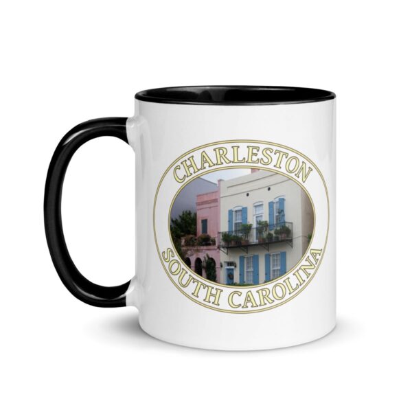 Rainbow Row Charleston Coffee Mug – 11oz & 15oz – South Carolina Landmark Gift - Image 17