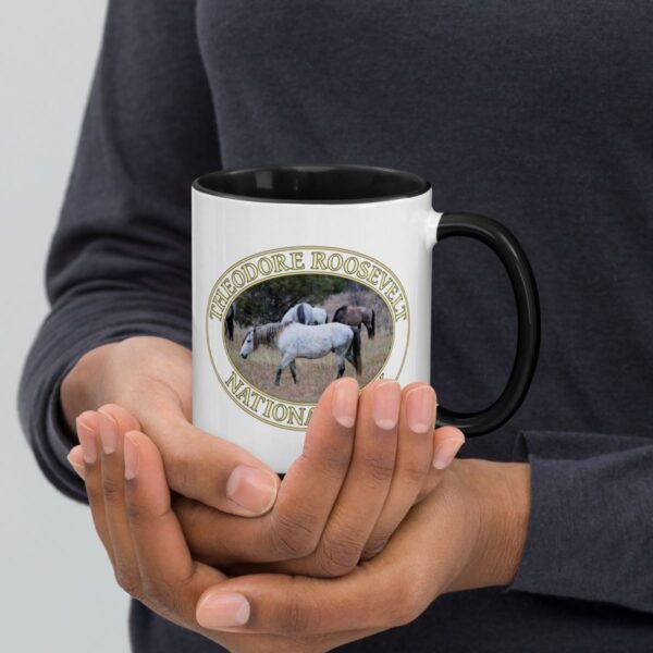 Wild Horses Coffee Mug – Theodore Roosevelt National Park – 11oz & 15oz – North Dakota Gift - Image 2