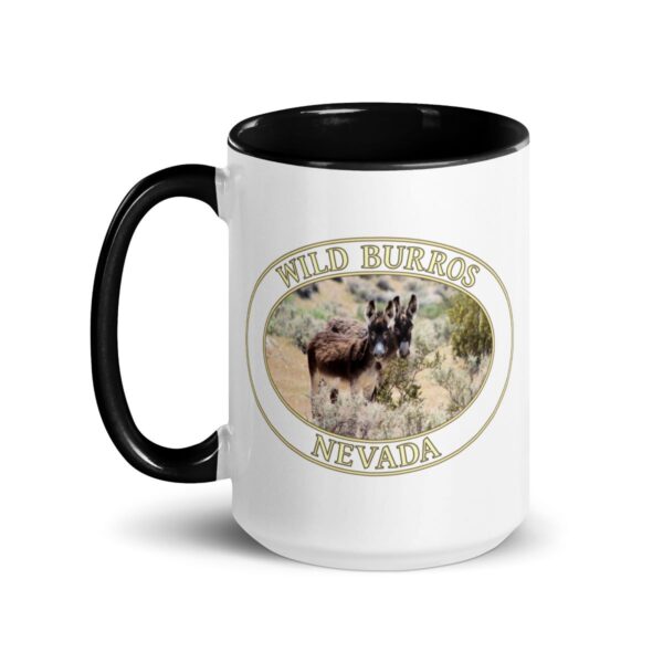 Wild Donkeys Nevada Coffee Mug – 11oz & 15oz – Desert Wildlife Gift - Image 16