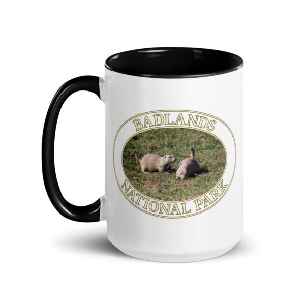 Prairie Dog Couple at Badlands National Park Coffee Mug – 11oz & 15oz – Wildlife Scenic Gift - Image 16