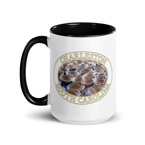 Charleston Sweetgrass Baskets Coffee Mug – 11oz & 15oz – Historic Gullah Culture Gift - Image 16