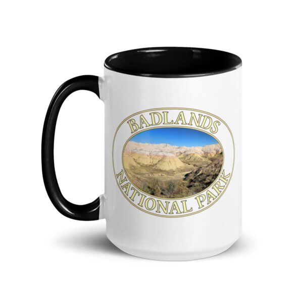 Yellow Mounds at Badlands National Park Coffee Mug – 11oz & 15oz – Scenic Landscape Gift - Image 16