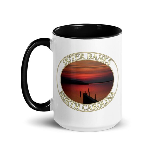 Albemarle Sound Sunset Outer Banks Coffee Mug – 11oz & 15oz – North Carolina Coastal Gift - Image 16