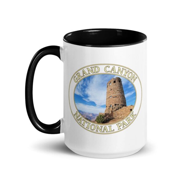 Grand Canyon National Park – Desert View Watchtower Coffee Mug – 11oz & 15oz – National Park Gift - Image 5