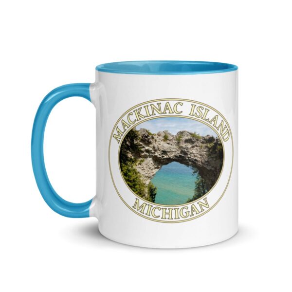 Arch Rock Mackinac Island Michigan Coffee Mug – 11oz & 15oz – Scenic Great Lakes Gift - Image 15