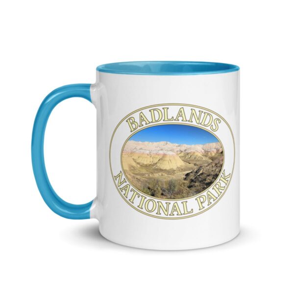 Yellow Mounds at Badlands National Park Coffee Mug – 11oz & 15oz – Scenic Landscape Gift - Image 15