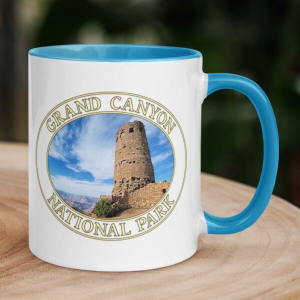 Grand Canyon National Park – Desert View Watchtower Coffee Mug – 11oz & 15oz – National Park Gift