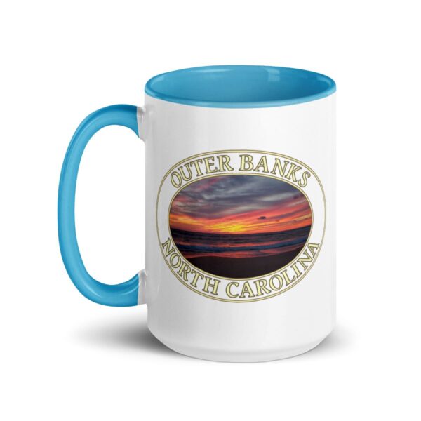 Outer Banks Sunrise Coffee Mug – 11oz & 15oz – Kitty Hawk, North Carolina Gift - Image 14