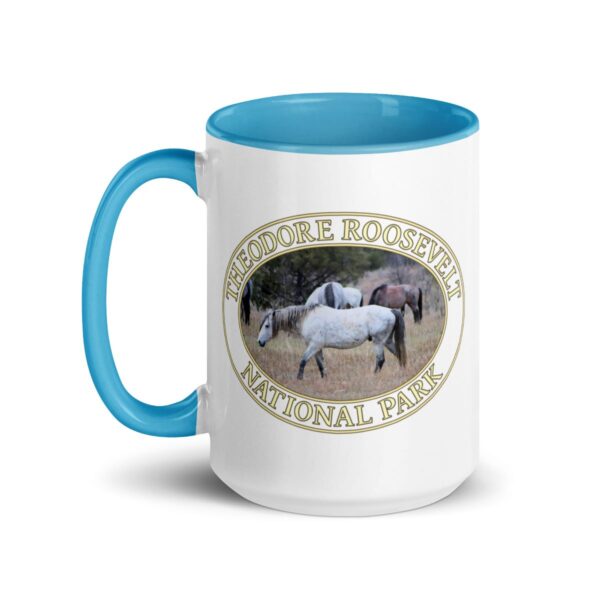 Wild Horses Coffee Mug – Theodore Roosevelt National Park – 11oz & 15oz – North Dakota Gift - Image 14