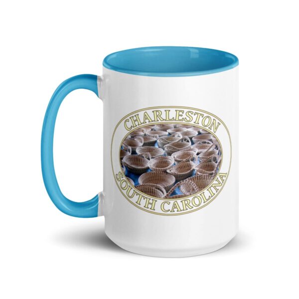 Charleston Sweetgrass Baskets Coffee Mug – 11oz & 15oz – Historic Gullah Culture Gift - Image 14