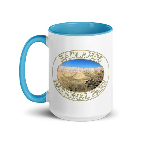 Yellow Mounds at Badlands National Park Coffee Mug – 11oz & 15oz – Scenic Landscape Gift - Image 14