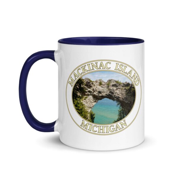 Arch Rock Mackinac Island Michigan Coffee Mug – 11oz & 15oz – Scenic Great Lakes Gift - Image 13