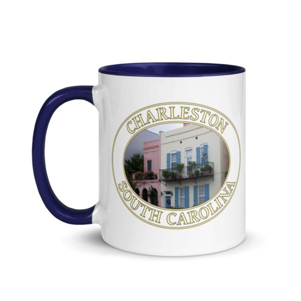 Rainbow Row Charleston Coffee Mug – 11oz & 15oz – South Carolina Landmark Gift - Image 13