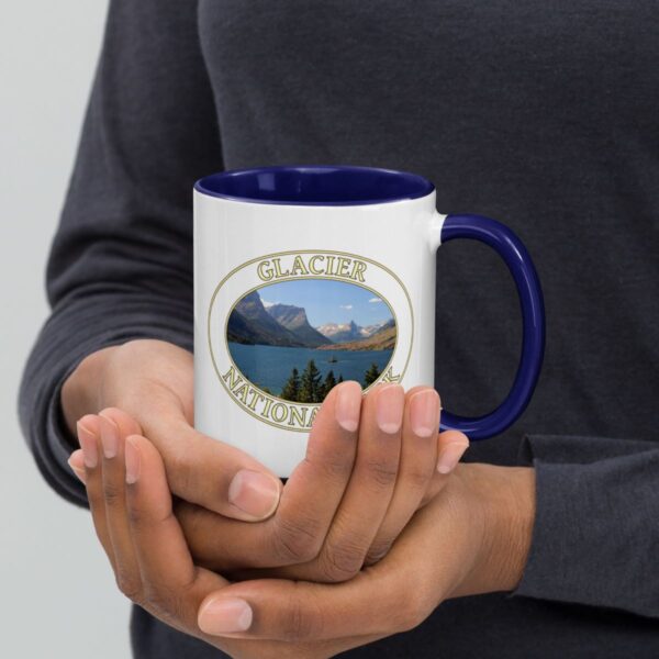 Saint Mary Lake Glacier National Park Coffee Mug – 11oz & 15oz – Scenic Montana Gift - Image 2