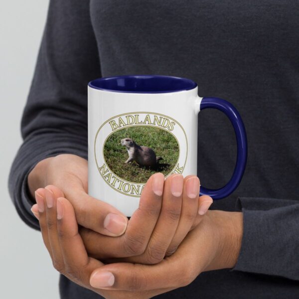 Prairie Dog at Badlands National Park Coffee Mug – 11oz & 15oz – Wildlife Scenic Gift - Image 2