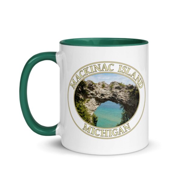 Arch Rock Mackinac Island Michigan Coffee Mug – 11oz & 15oz – Scenic Great Lakes Gift - Image 12