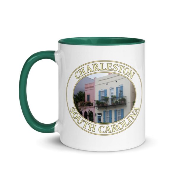 Rainbow Row Charleston Coffee Mug – 11oz & 15oz – South Carolina Landmark Gift - Image 12