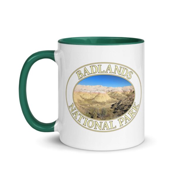 Yellow Mounds at Badlands National Park Coffee Mug – 11oz & 15oz – Scenic Landscape Gift - Image 12