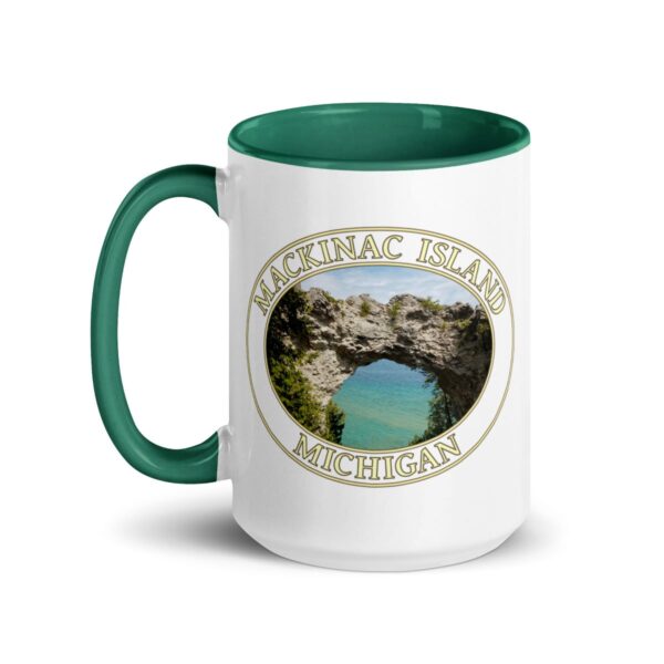 Arch Rock Mackinac Island Michigan Coffee Mug – 11oz & 15oz – Scenic Great Lakes Gift - Image 11