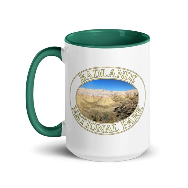 Yellow Mounds at Badlands National Park Coffee Mug – 11oz & 15oz – Scenic Landscape Gift - Image 11