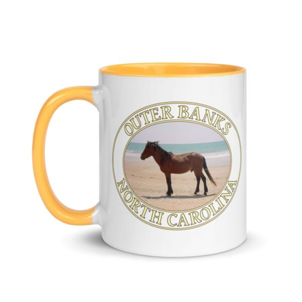 Outer Banks Wild Horse Coffee Mug – 11oz & 15oz – North Carolina Beach Gift - Image 10