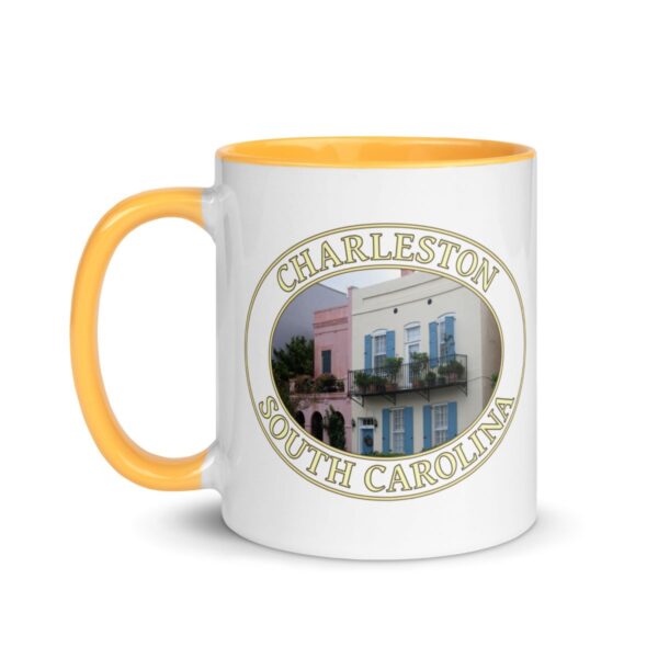 Rainbow Row Charleston Coffee Mug – 11oz & 15oz – South Carolina Landmark Gift - Image 10