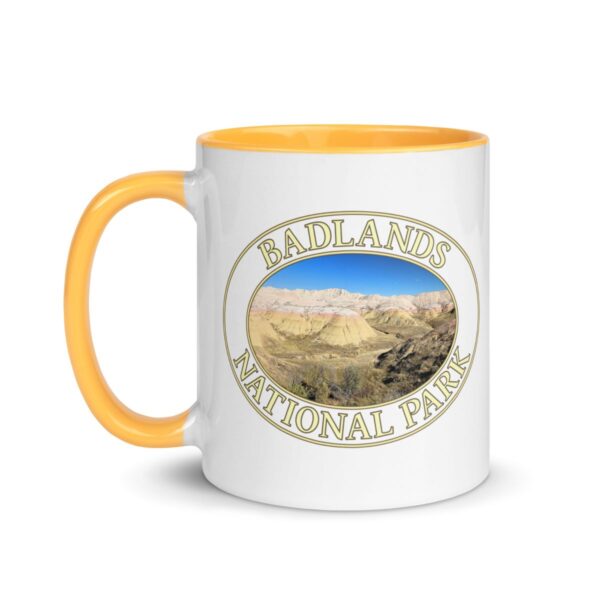 Yellow Mounds at Badlands National Park Coffee Mug – 11oz & 15oz – Scenic Landscape Gift - Image 10