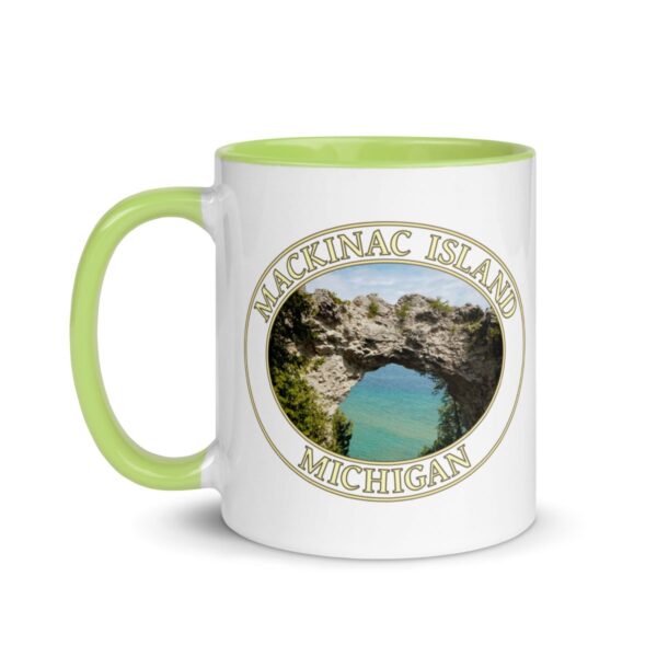 Arch Rock Mackinac Island Michigan Coffee Mug – 11oz & 15oz – Scenic Great Lakes Gift - Image 9