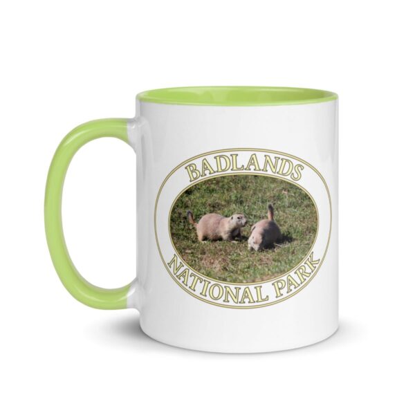 Prairie Dog Couple at Badlands National Park Coffee Mug – 11oz & 15oz – Wildlife Scenic Gift - Image 9