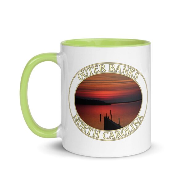 Albemarle Sound Sunset Outer Banks Coffee Mug – 11oz & 15oz – North Carolina Coastal Gift - Image 9