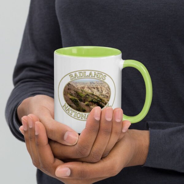 Big Horn Sheep at Badlands National Park Coffee Mug – 11oz & 15oz – South Dakota Wildlife Gift - Image 2