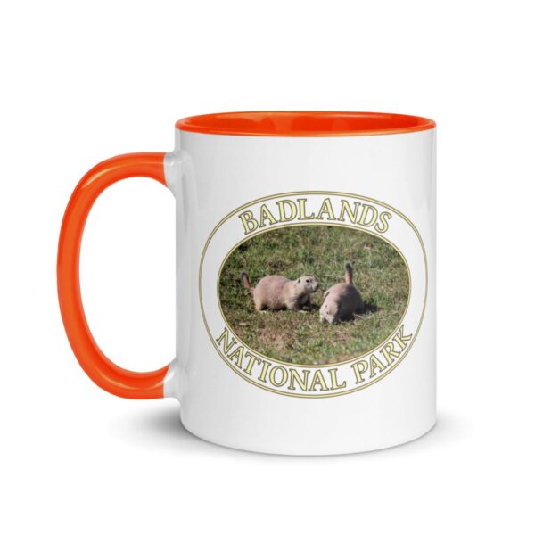 Prairie Dog Couple at Badlands National Park Coffee Mug – 11oz & 15oz – Wildlife Scenic Gift - Image 8